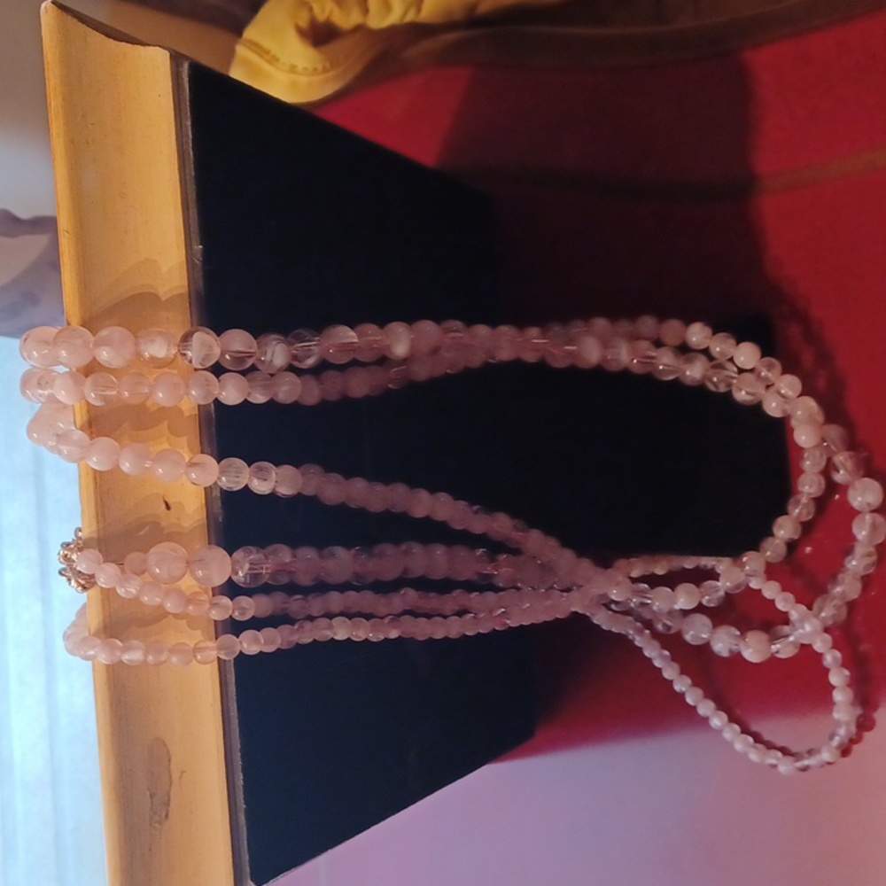 New three strand necklace